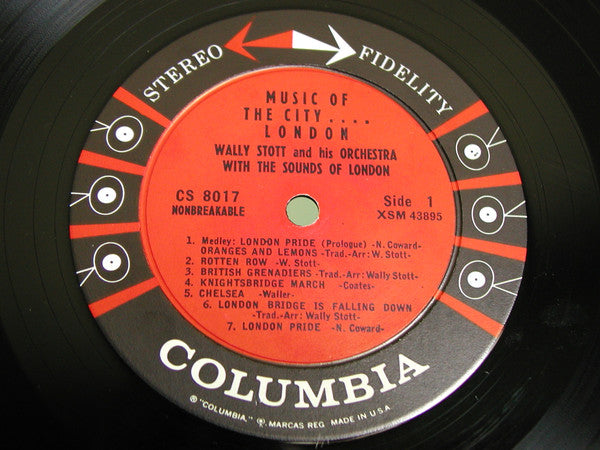 Wally Stott & His Orchestra : Music Of The City Of London (LP)