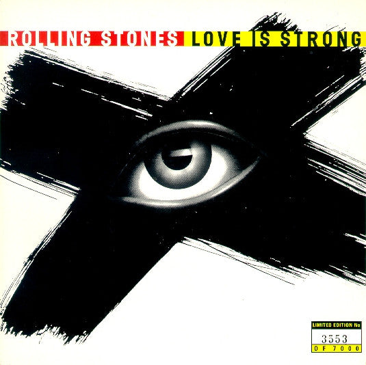 The Rolling Stones : Love Is Strong (7", Single, Ltd, Num)