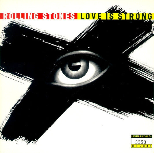 The Rolling Stones : Love Is Strong (7", Single, Ltd, Num)