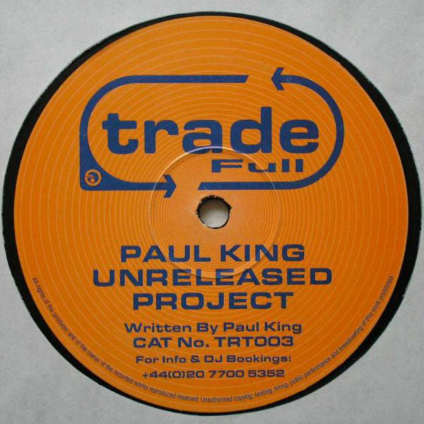 Paul King : Only Once (12")