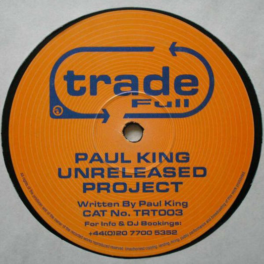 Paul King : Only Once (12")