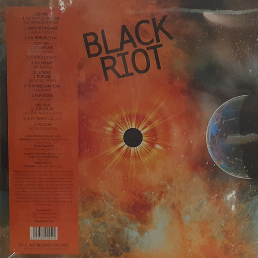 Various : Black Riot (Early Jungle, Rave And Hardcore) (2xLP, Comp)