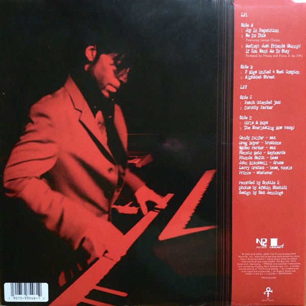 Prince & The New Power Generation : One Nite Alone... The Aftershow: It Ain't Over! (Up Late With Prince & The NPG) (2xLP, Album, Ltd, RE, Pur)