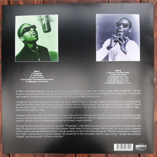 Stevie Wonder : The 12 Year Old Genius (LP, Album, RE)