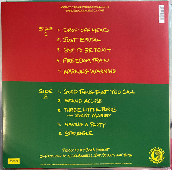Toots & The Maytals : Got To Be Tough (LP, Album)
