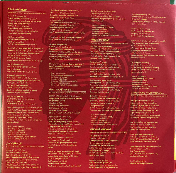 Toots & The Maytals : Got To Be Tough (LP, Album)