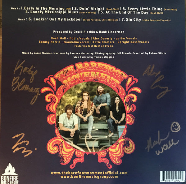 The Barefoot Movement : Rise & Fly (12", EP)