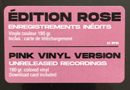 Serge Gainsbourg : À La Maison De La Radio (12", Maxi, Ltd, Pin)