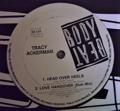 Tracy Ackerman : Love Hangover (12")