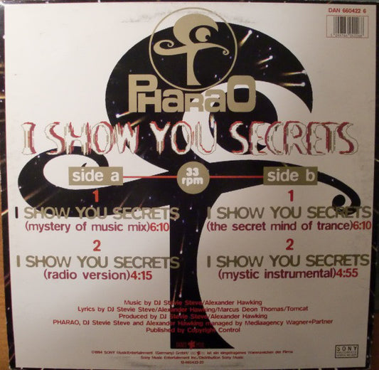 Pharao : I Show You Secrets (12")