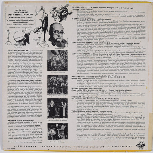 Gerard Hoffnung : The Hoffnung Music Festival Concert (LP, Album, Mono)