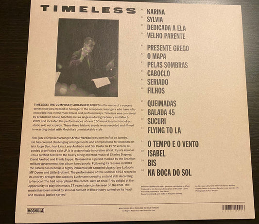 Arthur Verocai : Mochilla Presents Timeless: Arthur Verocai (2xLP, Album, RSD, RE)