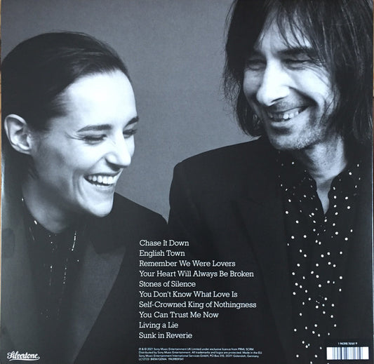 Bobby Gillespie And Jehnny Beth : Utopian Ashes (LP, Album)