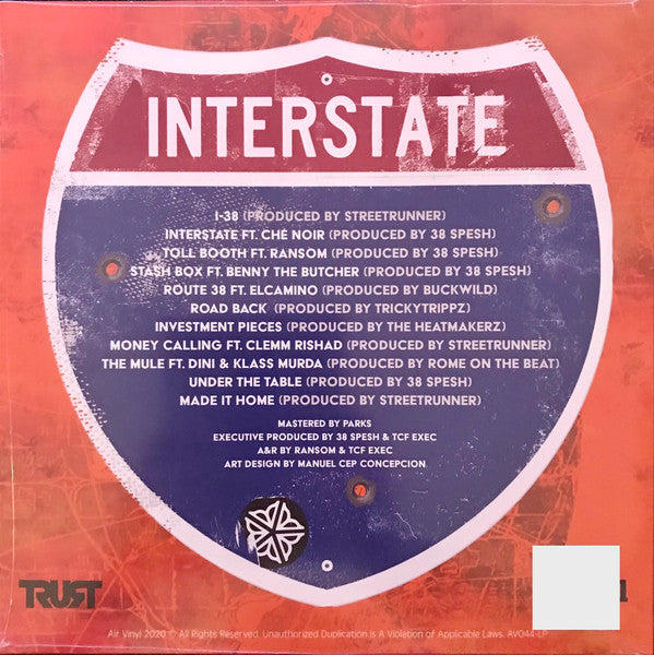 38 Spesh : Interstate 38 (LP, Album)