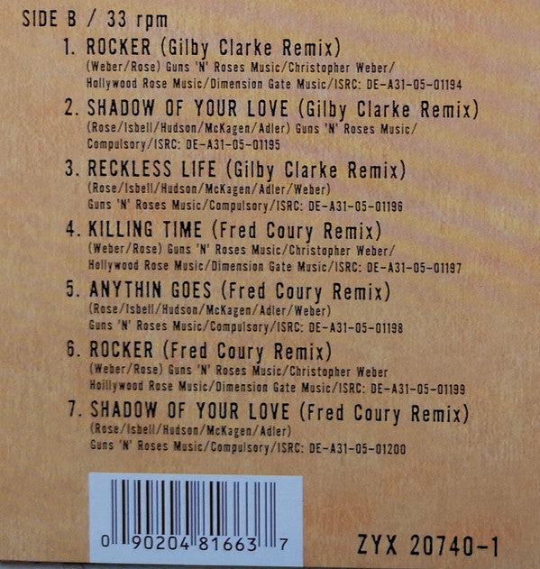 Hollywood Rose Feat. Axl Rose & Izzy Stradlin : The Roots Of Guns N' Roses (LP, Comp, RE)