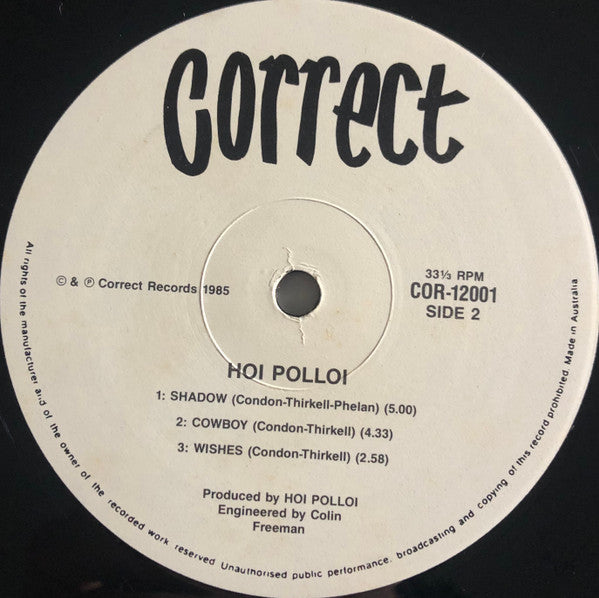 Hoi Polloi (4) : Soul Of Discretion (12", Min)