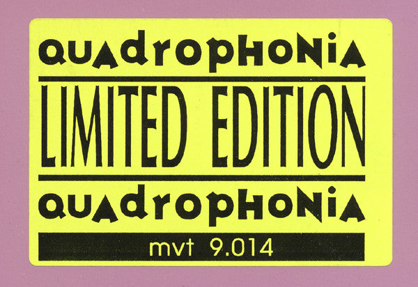 Quadrophonia : Intergalactic Crosstalk (Amazonia) (12", Ltd)