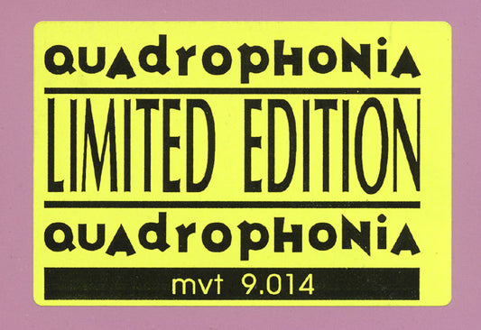 Quadrophonia : Intergalactic Crosstalk (Amazonia) (12", Ltd)