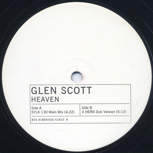 Glen Scott : Heaven (Remixes) (2x12", Promo)