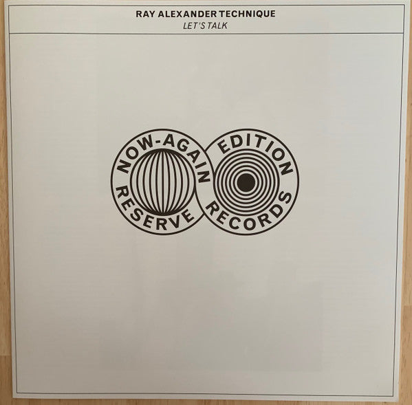 Ray Alexander Technique : Let's Talk (LP, Num, RE, RM)