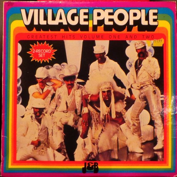 Village People - Greatest Hits Volume One And Two (2xLP, Comp) Very Good  (VG) / Very Good (VG)