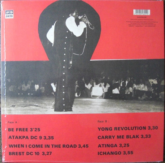 Ferry Djimmy And His Dji-Kins : Rhythm Revolution (LP, Album, RE, Red)