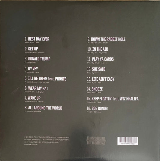 Mac Miller : Best Day Ever (LP + LP, S/Sided, Etch + Mixtape, RP)