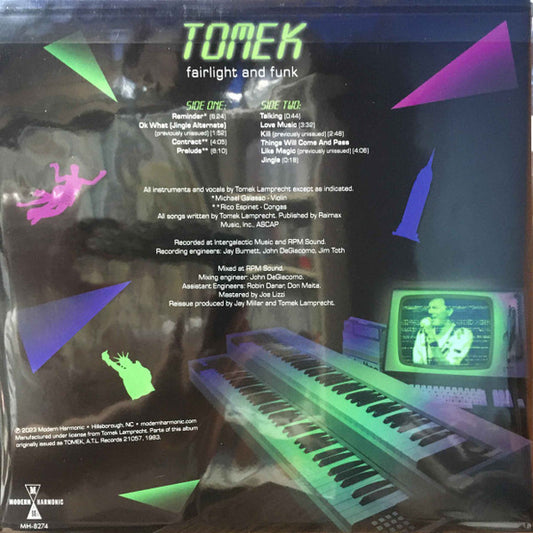 Tomek* : Fairlight And Funk (LP, RE, gre)