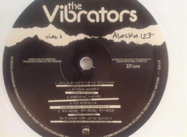 The Vibrators : Alaska 127 (LP, Album, RE, Whi)