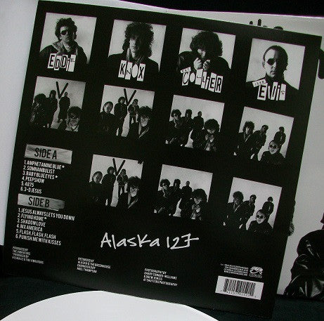 The Vibrators : Alaska 127 (LP, Album, RE, Whi)