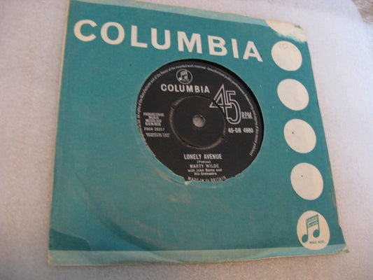 Marty Wilde : Lonely Avenue (7")