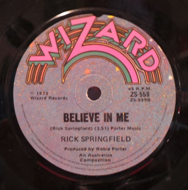 Rick Springfield : I've Done Everything For You (7", Single)