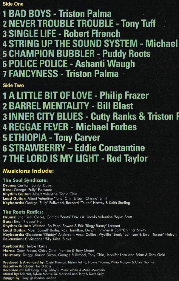 Various : Black Solidarity Presents String Up The Sound System (LP, Comp)