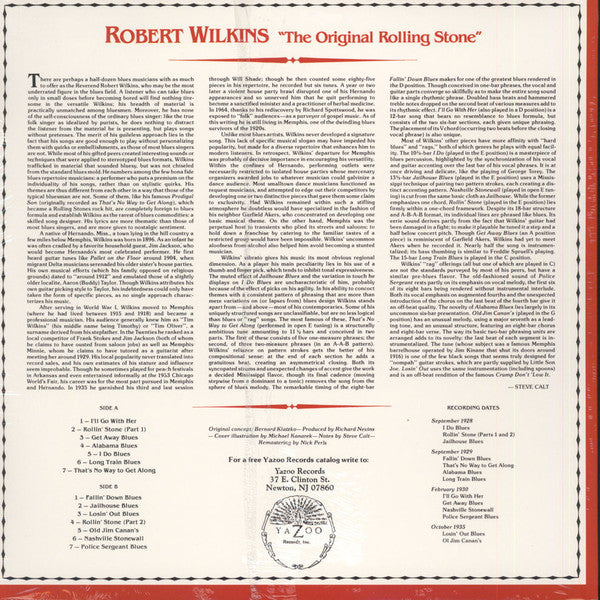 Robert Wilkins : The Original Rolling Stone (LP, Comp, Ltd, RE, 180)