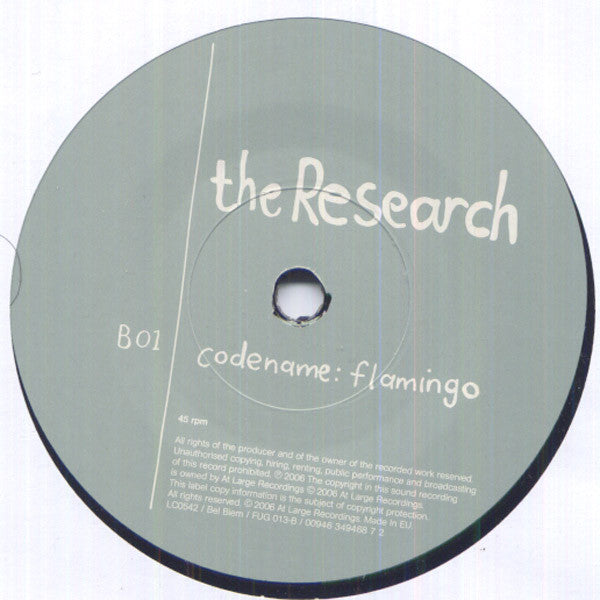 The Research : Lonely Hearts Still Beat The Same (7", Single, Ltd, 1/2)