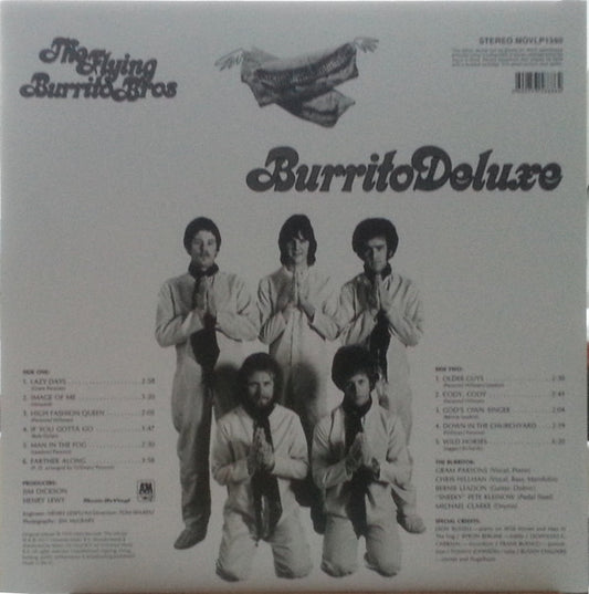 The Flying Burrito Bros : Burrito Deluxe (LP, Album, RE, 180)