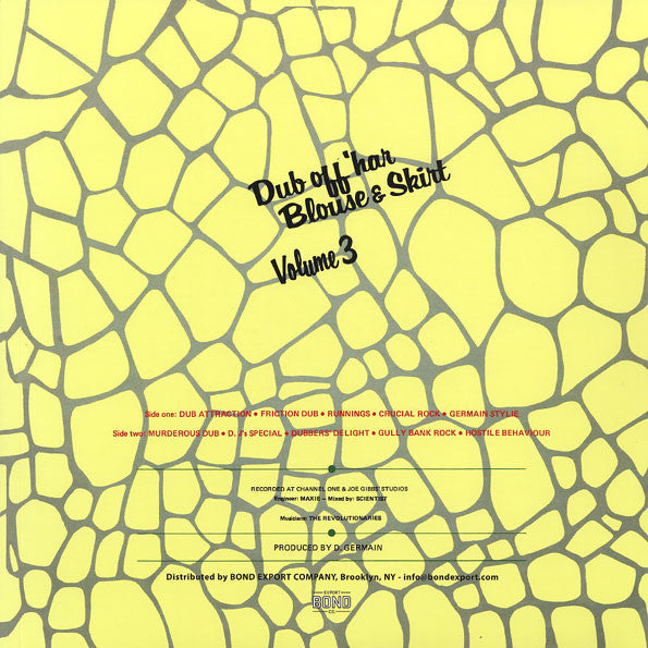 The Revolutionaries : Dub Off 'Har' Blouse & Skirt Vol. 3 (LP, Album, RE)