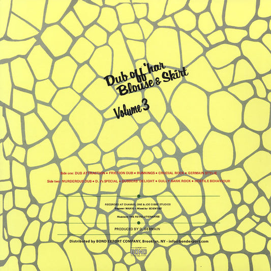 The Revolutionaries : Dub Off 'Har' Blouse & Skirt Vol. 3 (LP, Album, RE)