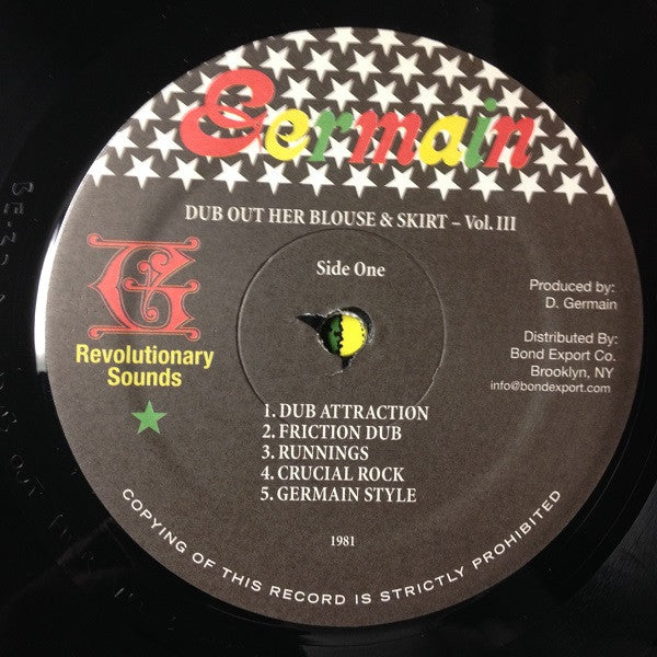 The Revolutionaries : Dub Off 'Har' Blouse & Skirt Vol. 3 (LP, Album, RE)