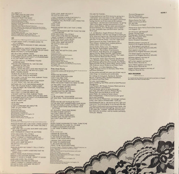 Sheena Easton : The Lover In Me (LP, Album)