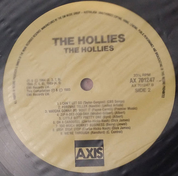 The Hollies : The Hollies (LP, Comp)