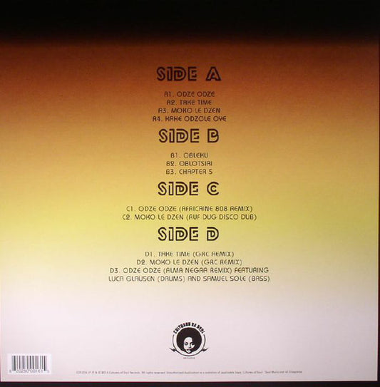 The Jagger Botchway Group : Odze Odze  (2x12", Album)