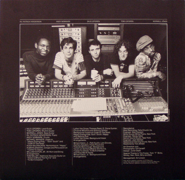 Nils Lofgren : I Came To Dance (LP, Album)