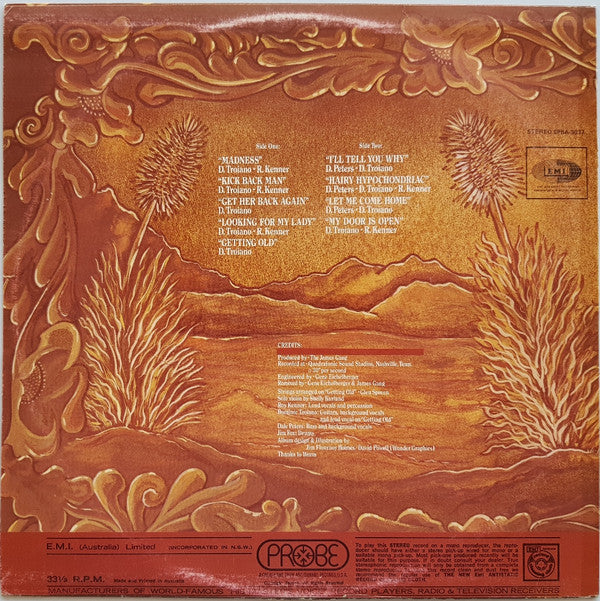 James Gang : Straight Shooter (LP, Album)