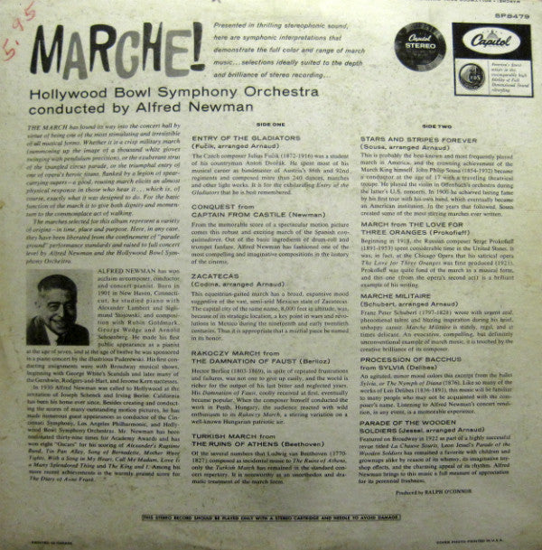 The Hollywood Bowl Symphony Orchestra : Marche! (LP, Album)