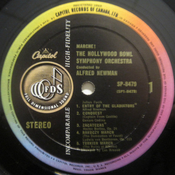 The Hollywood Bowl Symphony Orchestra : Marche! (LP, Album)