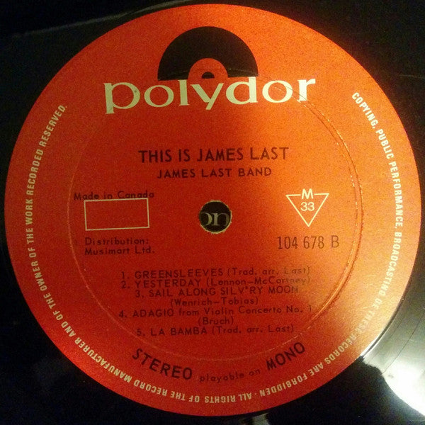 James Last : This Is James Last (LP, Album)