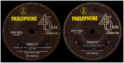 The Beatles : Requests (7", EP, RE)