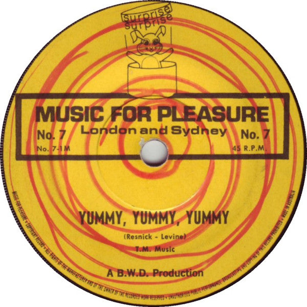 No Artist : Yummy Yummy Yummy / Lily The Pink (7", Single)