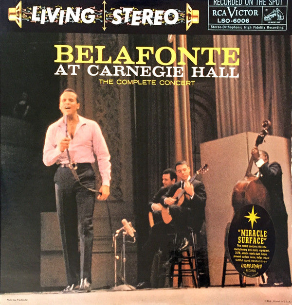 Harry Belafonte : Belafonte At Carnegie Hall - The Complete Concert (2xLP, Album)